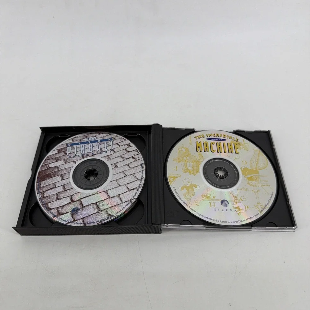 3D Ultra Pinball Collectors Edition PC CD Rom Sierra Creep Night Lost Continent